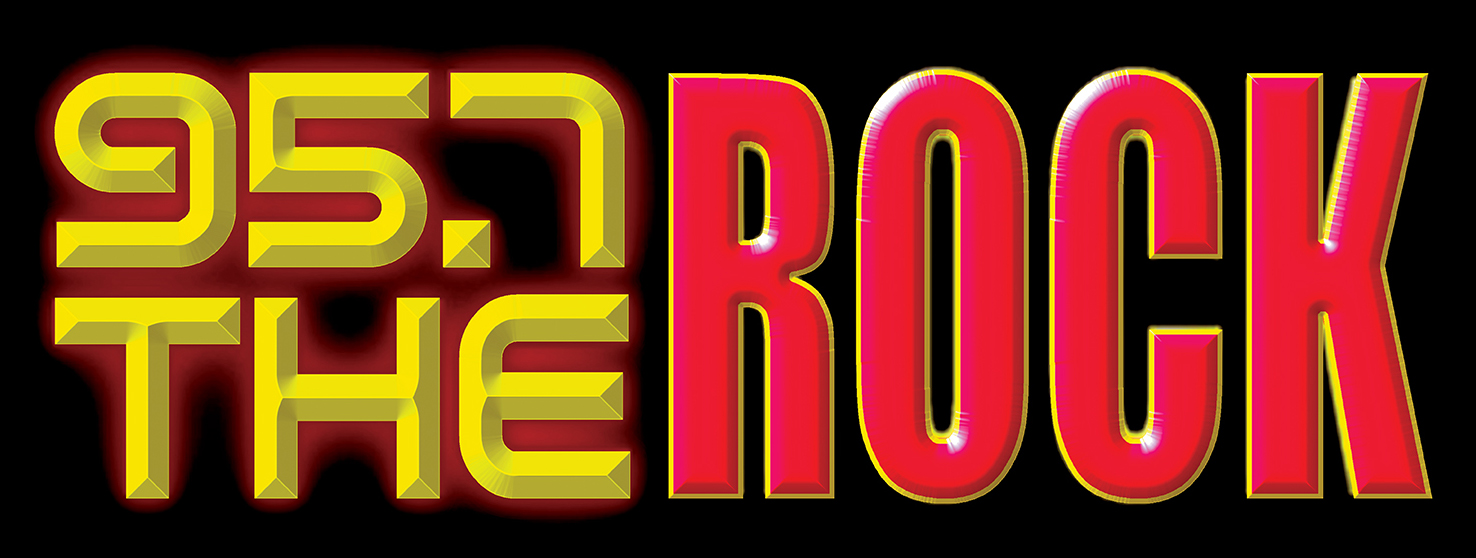 95.7 The Rock logo
